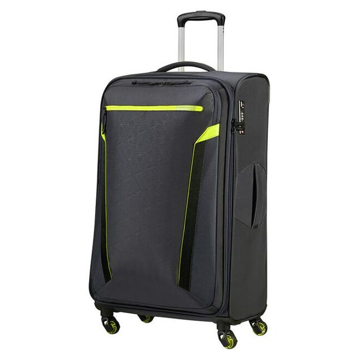 AMERICAN TOURISTER, LÁTKOVÝ CESTOVNÍ KUFR AT ECO SPIN L 93,5 L - LÁTKOVÉ KUFRY - CESTOVNÍ KUFRY A TAŠKY