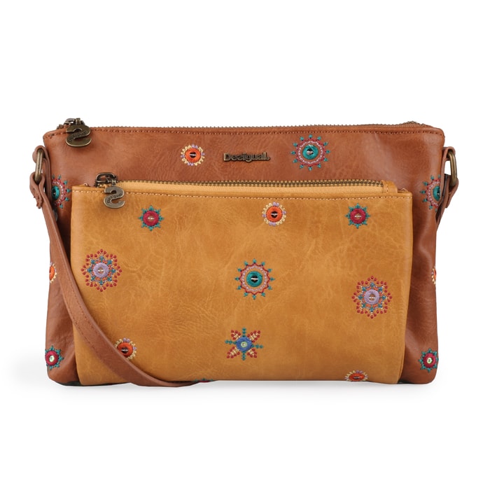 DESIGUAL, DÁMSKA CROSSBODY KABELKA BOLS JULIETTA TOULOUSE 18WAXPDP - CROSSBODY KABELKY - KABELKY