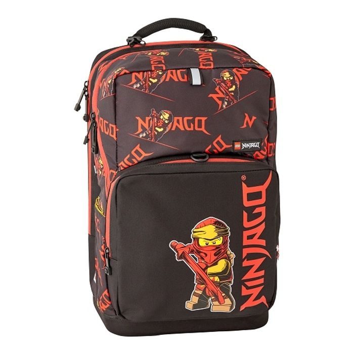 LEGO, ŠKOLNÍ SET LEGO NINJAGO RED MAXI PLUS 23 L - ŠKOLSKÉ A DETSKÉ BATOHY - BATOHY