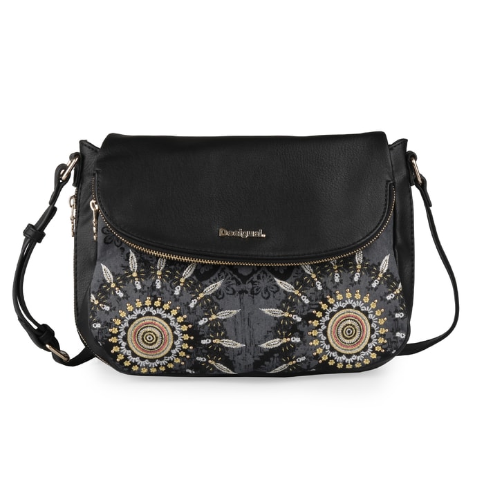 DESIGUAL, DÁMSKA CROSSBODY KABELKA BOLS RED QUEEN BREDA MAXI 18WAXFAL - CROSSBODY KABELKY - KABELKY