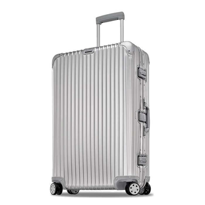 RIMOWA, HLINÍKOVÝ KUFOR TOPAS RIMOWA, 86 L - ŠKRUPINOVÉ KUFRE - CESTOVNÉ  KUFRE A TAŠKY