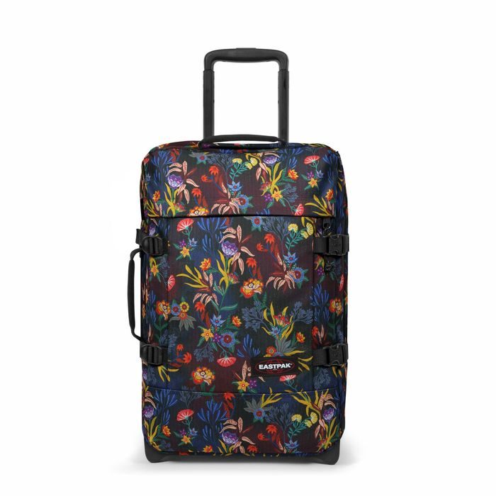 EASTPAK, PALUBNÍ CESTOVNÍ TAŠKA TRANVERZ S TRIPPY BLUE 42 L - CESTOVNÍ TAŠKY - CESTOVNÍ KUFRY A TAŠKY