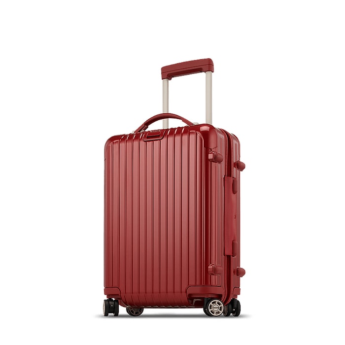 RIMOWA, KABINOVÝ CESTOVNÍ KUFR SALSA DELUXE CABIN MULTIWHEEL 32 L - SKOŘEPINOVÉ KUFRY - CESTOVNÍ KUFRY A TAŠKY