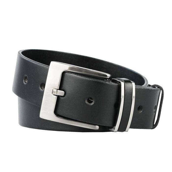 PENNY BELTS, KOŽENÝ OPASOK PENNY BELTS 02/PR01NKS-ČIERNY - PÁNSKE OPASKY - DOPLNKY