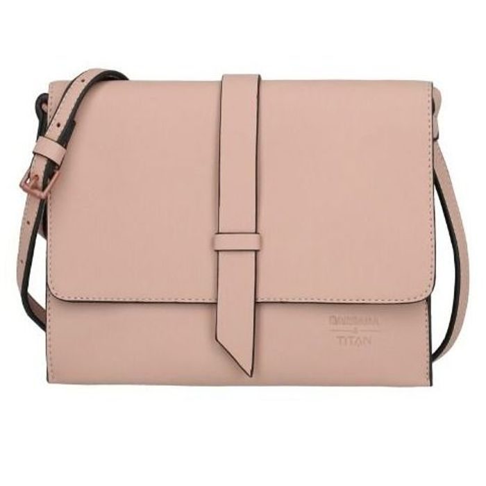 TITAN, DÁMSKA CROSSBODY KABELKA BARBARA PURE MINI ROSE - CROSSBODY KABELKY - KABELKY