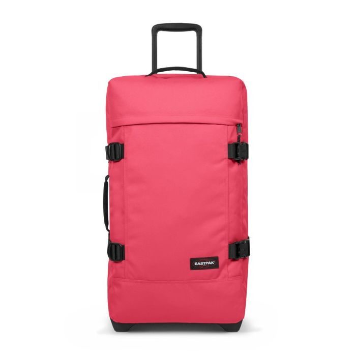 EASTPAK, CESTOVNÁ TAŠKA TRANVERZ M WILD PINK EK62L50S - LÁTKOVÉ KUFRE - CESTOVNÉ  KUFRE A TAŠKY