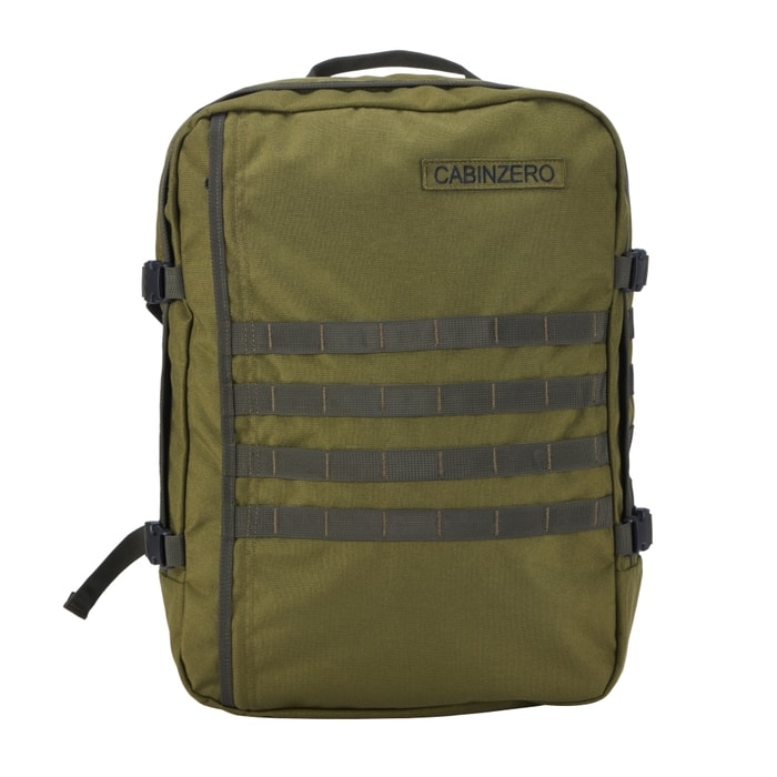 CABINZERO, PALUBNÍ BATOH MILITARY GREEN 44 L - MĚSTSKÉ BATOHY - BATOHY