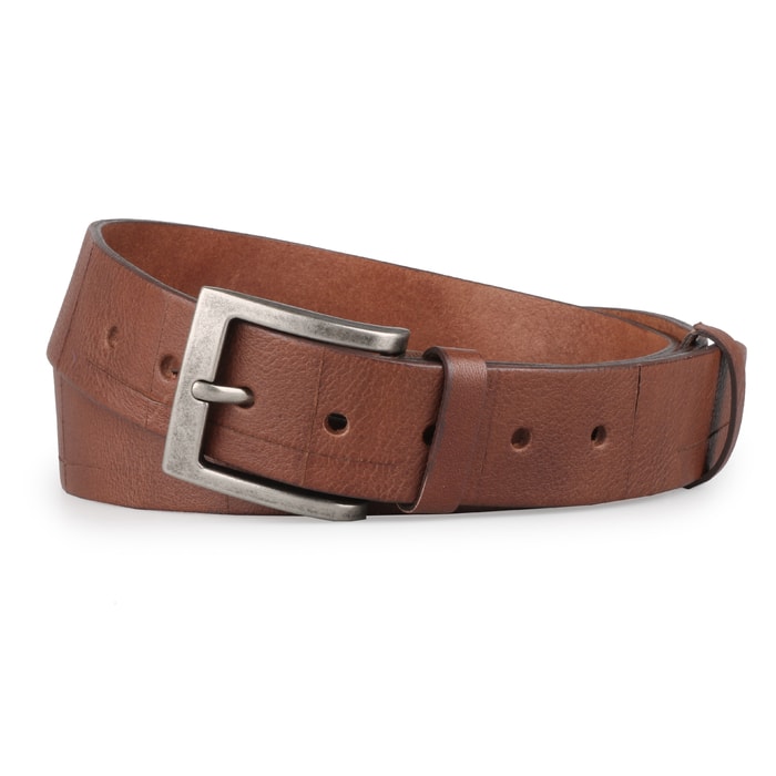 PENNY BELTS, PÁNSKY KOŽENÝ OPASOK PENNY BELTS 501, HNEDÝ - PÁNSKE OPASKY - DOPLNKY