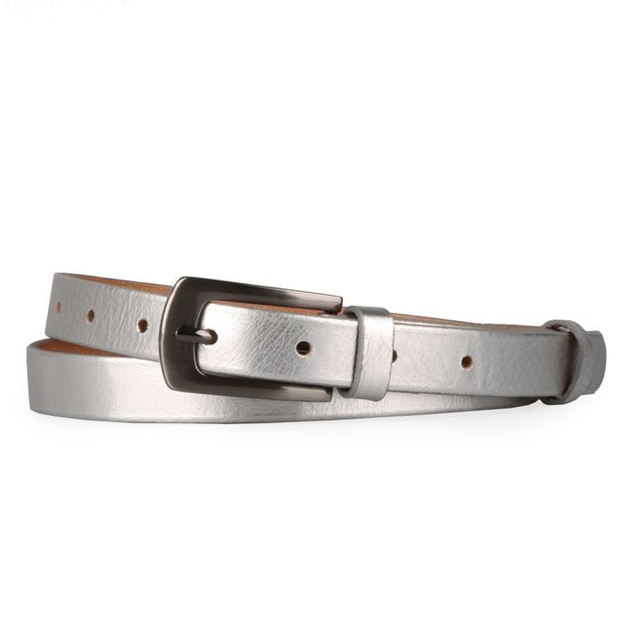 PENNY BELTS, DÁMSKÝ ÚZKÝ KOŽENÝ OPASEK 181/174 - DÁMSKÉ OPASKY - DOPLŇKY