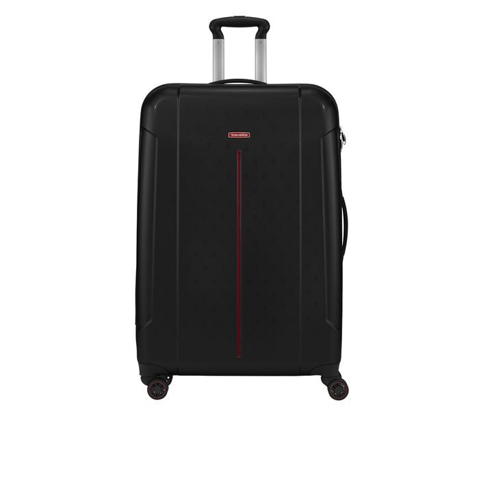 TRAVELITE, CESTOVNÝ KUFOR ECHO L BLACK 73449-01 106 L - ŠKRUPINOVÉ KUFRE - CESTOVNÉ  KUFRE A TAŠKY