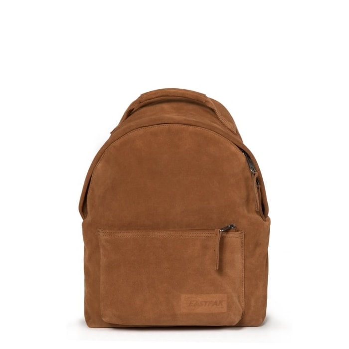 EASTPAK, MĚSTSKÝ KOŽENÝ BATOH ORBIT SLEEK´R SUEDE RUST 11 L - MĚSTSKÉ BATOHY - BATOHY