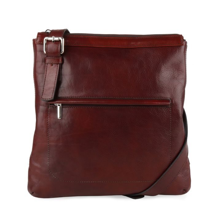 SNĚŽKA NÁCHOD, DÁMSKA KOŽENÁ CROSSBODY KABELKA 5211 - CROSSBODY KABELKY - KABELKY