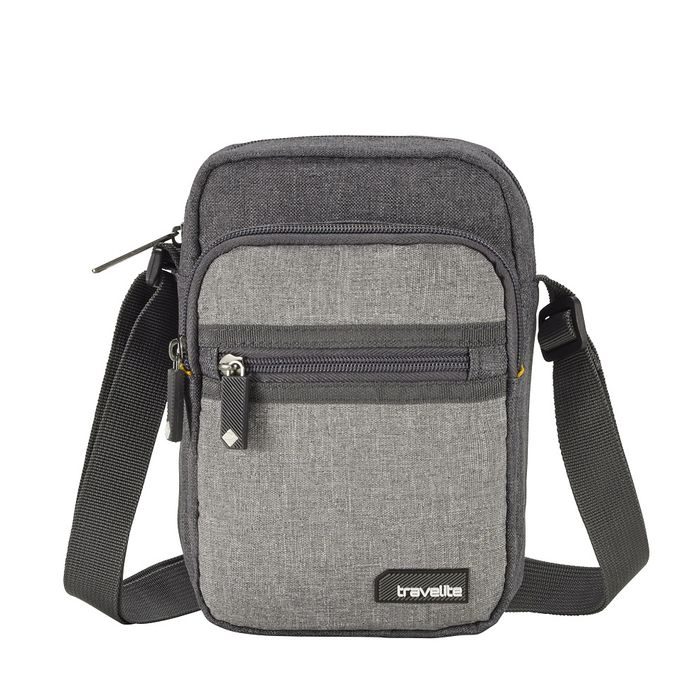 TRAVELITE, CROSSBODY TAŠKA NOMAD ANTHRACITE - TAŠKY PŘES RAMENO - PÁNSKÉ TAŠKY