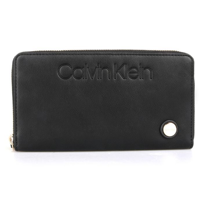 CALVIN KLEIN, PORTOFEL MARE PENTRU FEMEI ATAȘAT K60K605678 - PORTOFELE DAMĂ - PORTOFELE