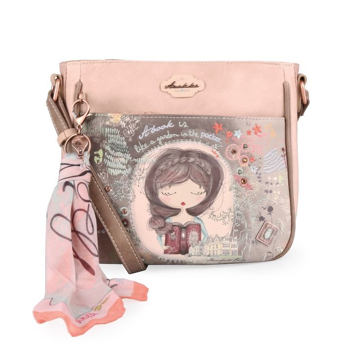 ANEKKE, DÁMSKÁ CROSSBODY KABELKA JANE 28862-12 - KABELKY PŘES RAMENO - KABELKY