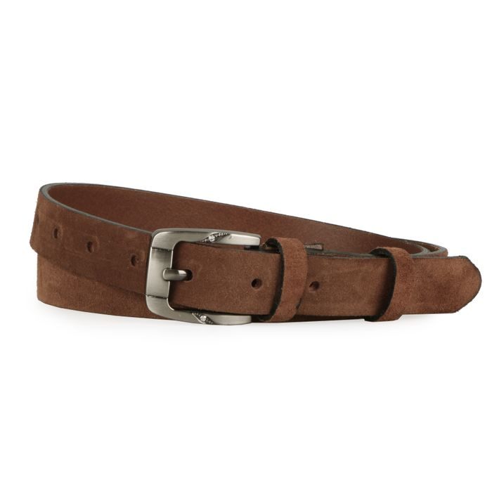 PENNY BELTS, CUREA ÎNGUSTĂ DE PIELE PENTRU FEMEI 172S48 - CURELE DE DAMĂ - ACCESORII