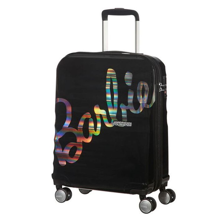 AMERICAN TOURISTER, KABÍNOVÝ CESTOVNÝ KUFOR WAVEBREAKER BARBIE SPINNER 36 L - PRÍRUČNÁ BATOŽINA - CESTOVNÉ  KUFRE A TAŠKY