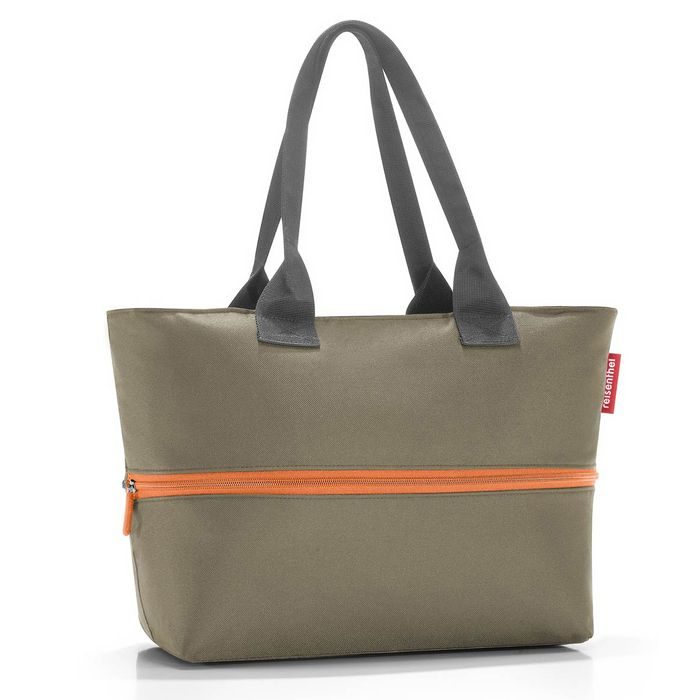 REISENTHEL, DÁMSKA SHOPPER KABELKA E1 OLIVE GREEN - SHOPPER KABELKY - KABELKY