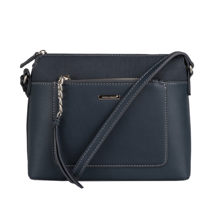 DAVID JONES PARIS, DÁMSKÁ CROSSBODY KABELKA 6109-1 - CROSSBODY KABELKY - KABELKY