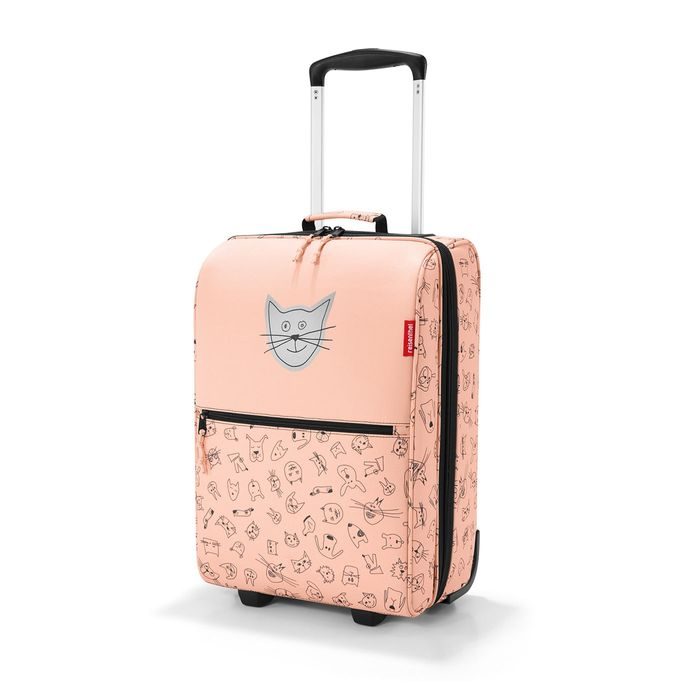 Dětský kufr na kolečkách XS Kids Cats and dogs rose 12 l - Delmas.cz