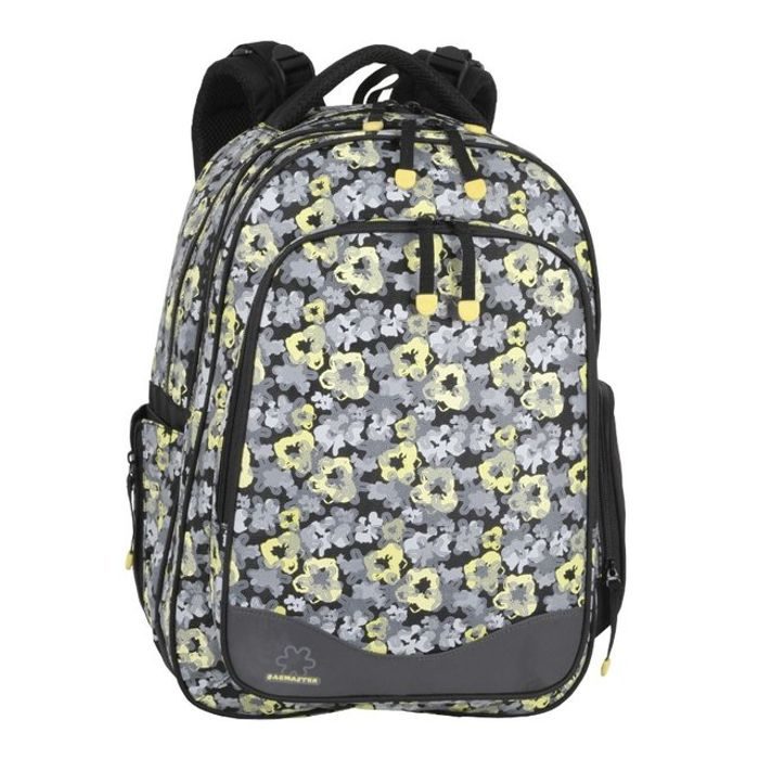 BAGMASTER, ŠKOLNÍ BATOH FLOWERS 01 B 28 L - ŠKOLNÍ A DĚTSKÉ BATOHY - BATOHY