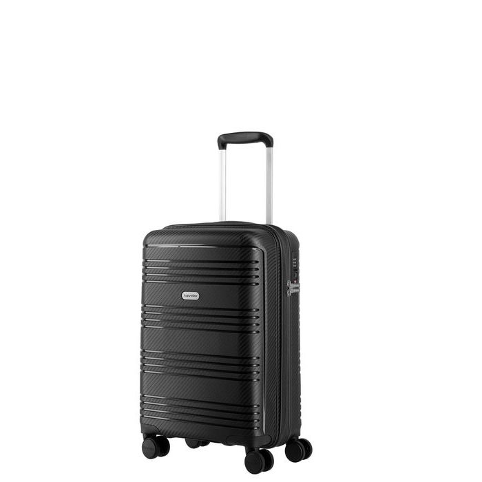 TRAVELITE, KABÍNOVÝ CESTOVNÝ KUFOR ZENIT S BLACK 36 L - PRÍRUČNÁ BATOŽINA - CESTOVNÉ  KUFRE A TAŠKY