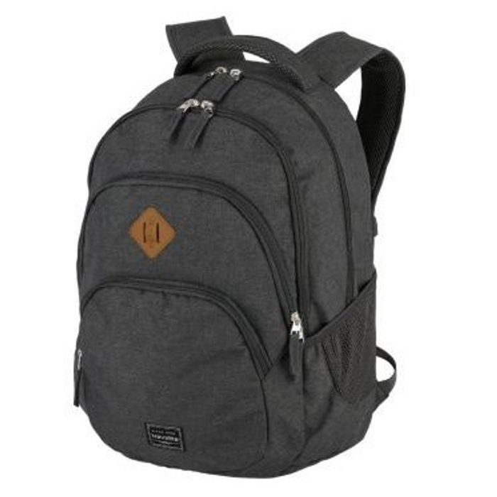 TRAVELITE, BATOH NA NOTEBOOK MELANGE ANTHRACITE 22 L 15.6" - BATOHY NA NOTEBOOK - BATOHY