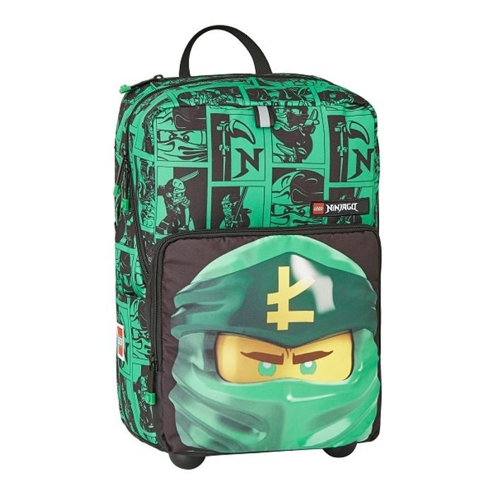 LEGO, ŠKOLSKÝ BATOH NA KOLIESKACH NINJAGO GREEN 15 L - ŠKOLSKÉ A DETSKÉ BATOHY - BATOHY