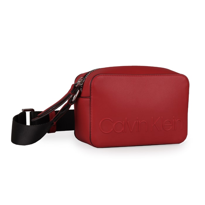 CALVIN KLEIN, DÁMSKÁ CROSSBODY KABELKA EDGED CAMERA K60K05276 - KABELKY PŘES RAMENO - KABELKY