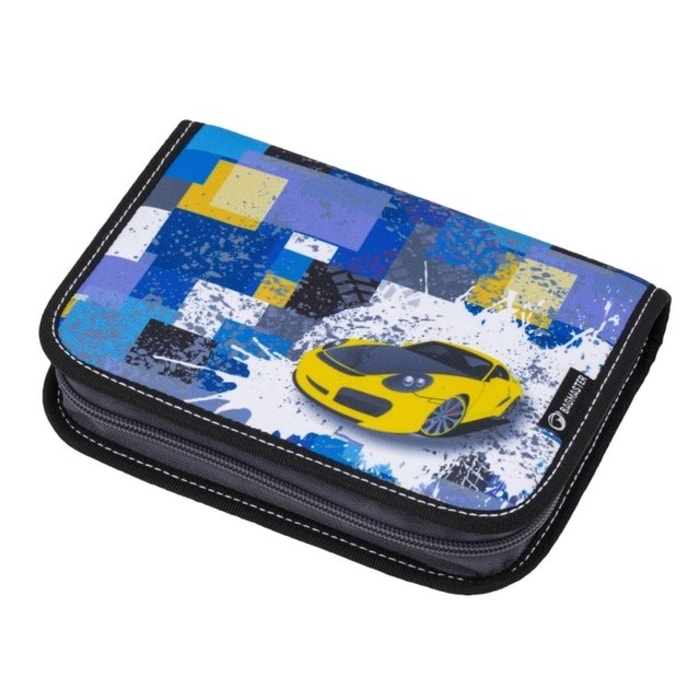 BAGMASTER, ŠKOLSKÝ PERAČNÍK EPSON 8 B BLACK/BLUE/YELLOW - PUZDRÁ NA PERÁ - DOPLNKY