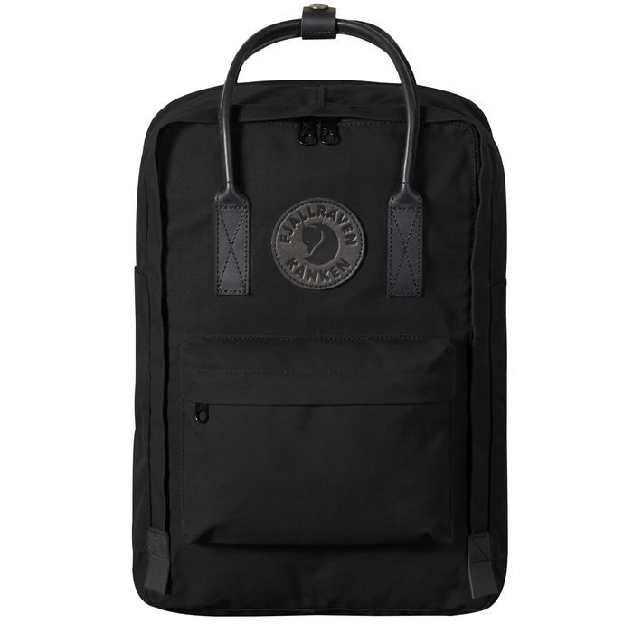 FJÄLLRÄVEN, BATOH KÅNKEN NO. 2 LAPTOP 15″ BLACK 18 L - MĚSTSKÉ BATOHY - BATOHY