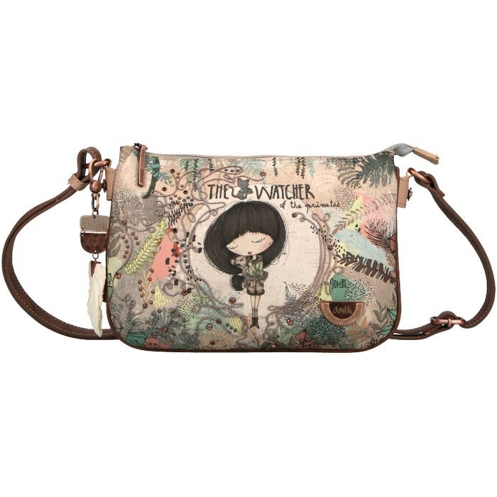 ANEKKE, DÁMSKÁ CROSSBODY KABELKA JUNGLE 30712-106 - CROSSBODY KABELKY - KABELKY