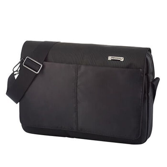 SAMSONITE, PÁNSKÁ TAŠKA PŘES RAMENO HIP-TECH 2 MESSENGER 12,9'' + FLAP - TAŠKY PŘES RAMENO - PÁNSKÉ TAŠKY