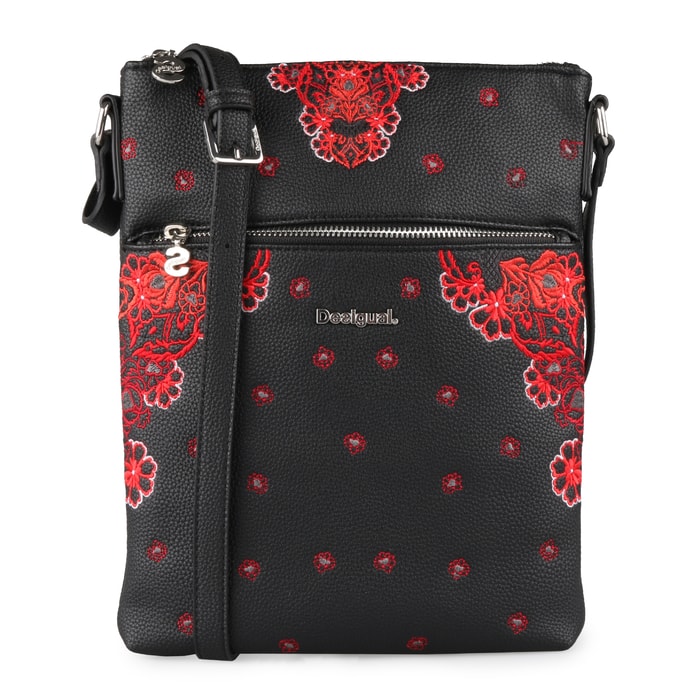 DESIGUAL, DÁMSKA CROSSBODY KABELKA BOLS MANUELA FOULARD GHANA 18WAXPCD - CROSSBODY KABELKY - KABELKY