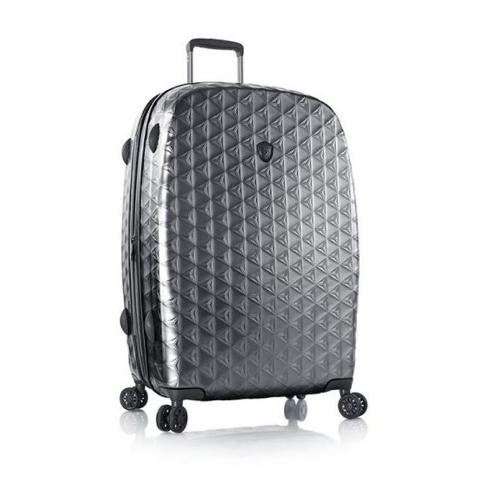 HEYS, ŠKRUPINOVÝ CESTOVNÝ KUFOR MOTIF HOMME L GUNMETAL 130 L - ŠKRUPINOVÉ KUFRE - CESTOVNÉ  KUFRE A TAŠKY