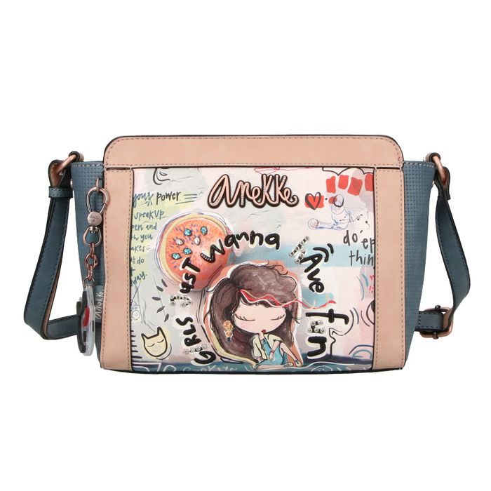 ANEKKE, DÁMSKA CROSSBODY KABELKA FUN & MUSIC 34803-070 - CROSSBODY KABELKY - KABELKY