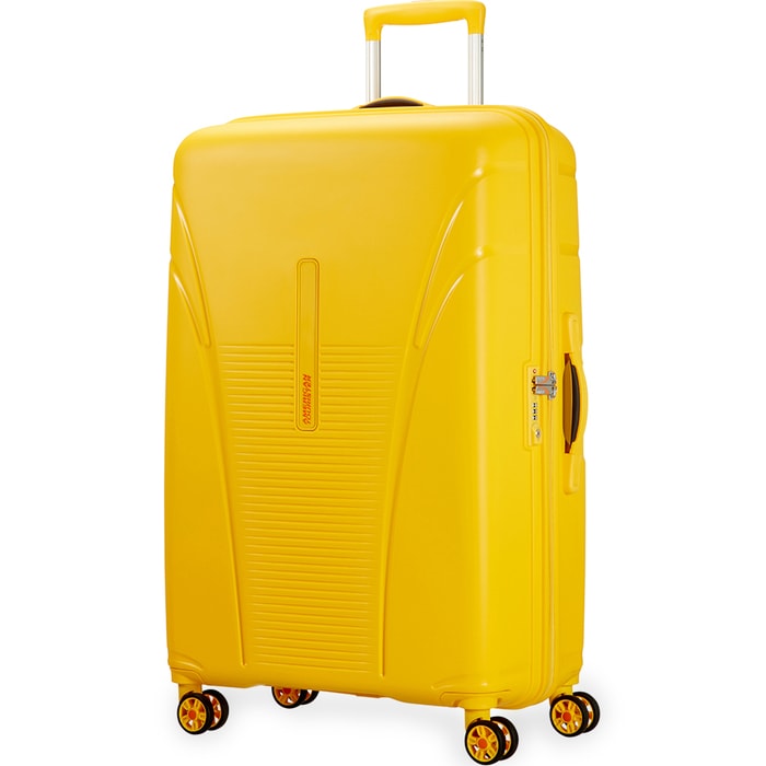 AMERICAN TOURISTER, CESTOVNÍ KUFR SKYTRACER SPINNER 22G 94 L - SKOŘEPINOVÉ KUFRY - CESTOVNÍ KUFRY A TAŠKY