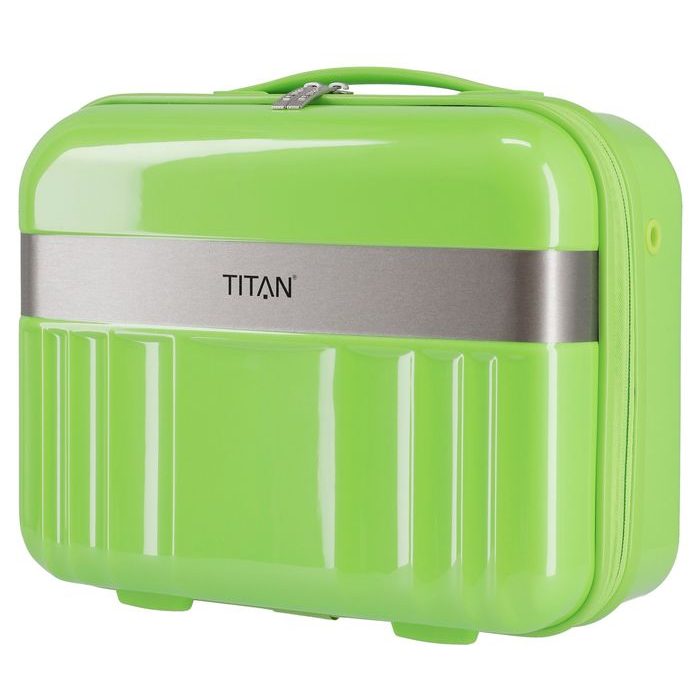 TITAN, KOZMETICKÝ KUFRÍK SPOTLIGHT FLASH BEAUTY CASE FLASHY KIWI 21 L - KOZMETICKÉ A TOALETNÉ TAŠKY - CESTOVNÉ  KUFRE A TAŠKY