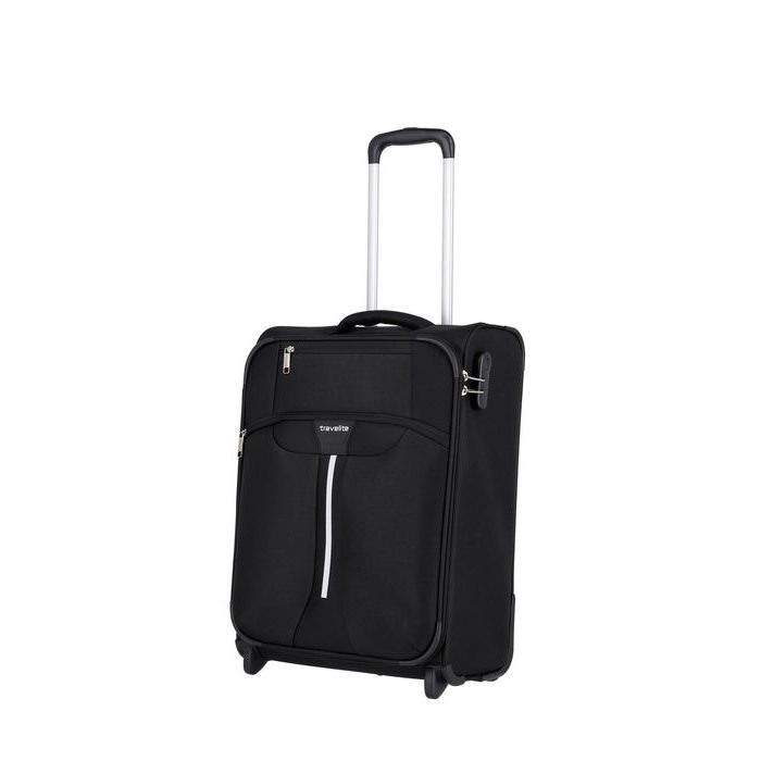 TRAVELITE, KABINOVÝ CESTOVNÍ KUFR SPEEDLINE 2W S BLACK 35 L - PŘÍRUČNÍ ZAVAZADLA - CESTOVNÍ KUFRY A TAŠKY