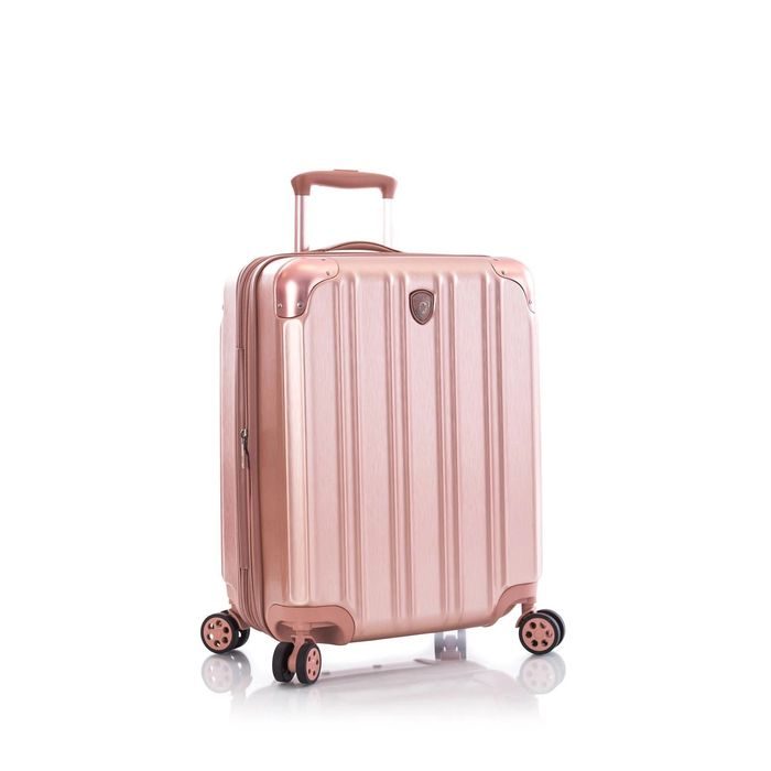 HEYS, KABÍNOVÝ CESTOVNÝ KUFOR  DUOTRAK S ROSE GOLD 57 L - PRÍRUČNÁ BATOŽINA - CESTOVNÉ  KUFRE A TAŠKY