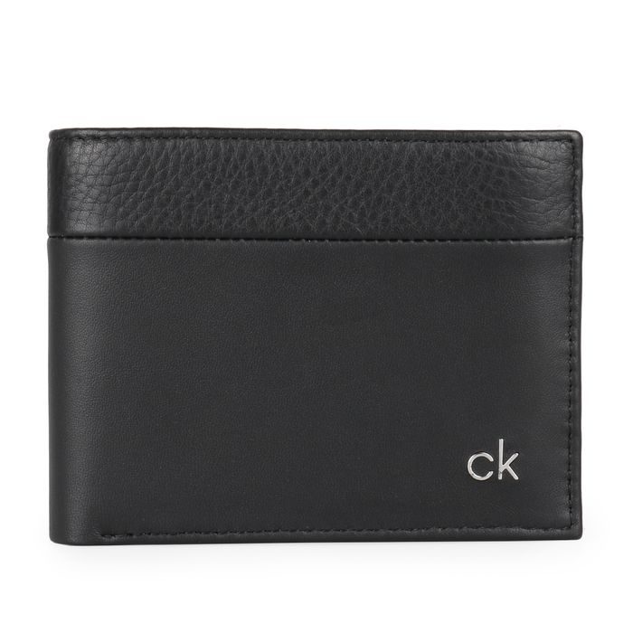 CALVIN KLEIN, PÁNSKÁ KOŽENÁ PENĚŽENKA CK DIRECT K50K504838 - PÁNSKÉ PENĚŽENKY - PENĚŽENKY