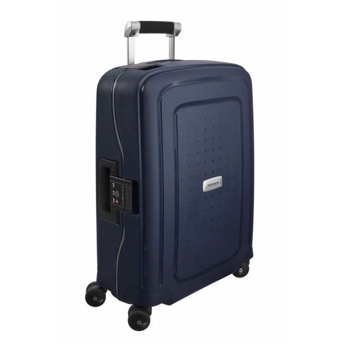 SAMSONITE, KABINOVÝ CESTOVNÍ KUFR S'CURE DLX SPINNER 34 L - SKOŘEPINOVÉ KUFRY - CESTOVNÍ KUFRY A TAŠKY