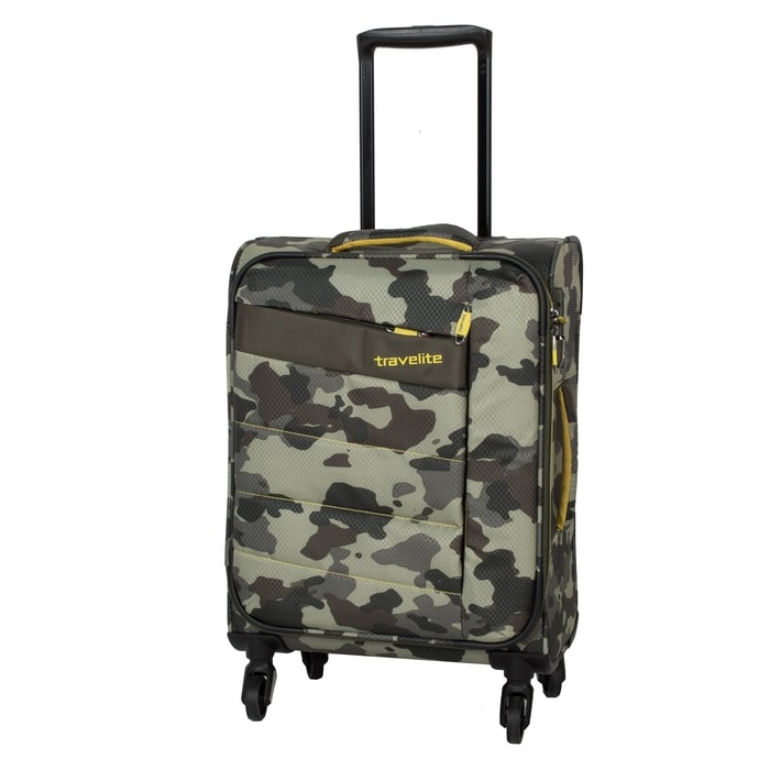 TRAVELITE, KABINOVÝ CESTOVNÍ KUFR KITE 4W S CAMOUFLAGE 36 L - PŘÍRUČNÍ ZAVAZADLA - CESTOVNÍ KUFRY A TAŠKY