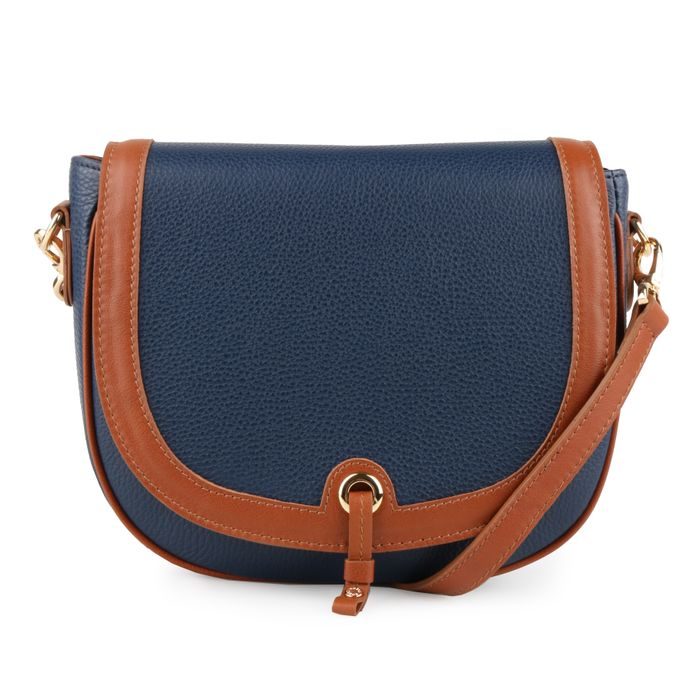 ELEGA, DÁMSKA KOŽENÁ CROSSBODY KABELKA SPIRIT 69574 - CROSSBODY KABELKY - KABELKY