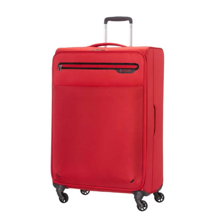 AMERICAN TOURISTER, AMERICAN TOURISTER LIGHTWAY 00G-007 RUŽOVÝ - LÁTKOVÉ KUFRE - CESTOVNÉ  KUFRE A TAŠKY