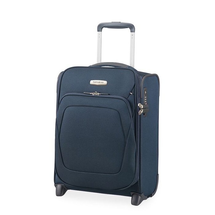 SAMSONITE, KABÍNOVÝ CESTOVNÝ KUFOR SPARK SNG UPRIGHT UNDERSEATER USB 28 L - PRÍRUČNÁ BATOŽINA - CESTOVNÉ  KUFRE A TAŠKY