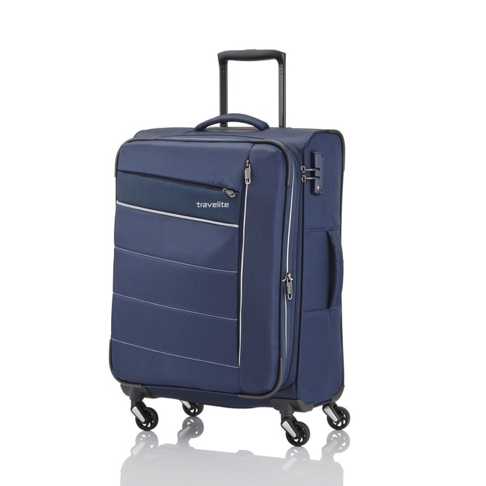 TRAVELITE, KABÍNOVÝ CESTOVNÝ KUFOR KITE 4W TROLLEY 36 L - LÁTKOVÉ KUFRE - CESTOVNÉ  KUFRE A TAŠKY