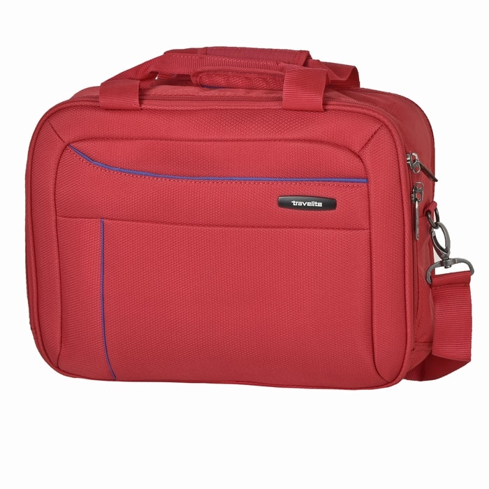 TRAVELITE, PRÍRUČNÁ TAŠKA SOLARIS BOARD BAG RED/BLUE 88104-10 - PRÍRUČNÁ BATOŽINA - CESTOVNÉ  KUFRE A TAŠKY