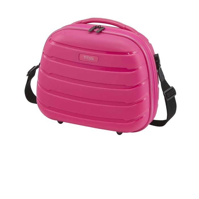 TITAN, KOSMETICKÝ KUFŘÍK LIMIT BEAUTY CASE HOT PINK - KOSMETICKÉ A TOALETNÍ TAŠKY - CESTOVNÍ KUFRY A TAŠKY