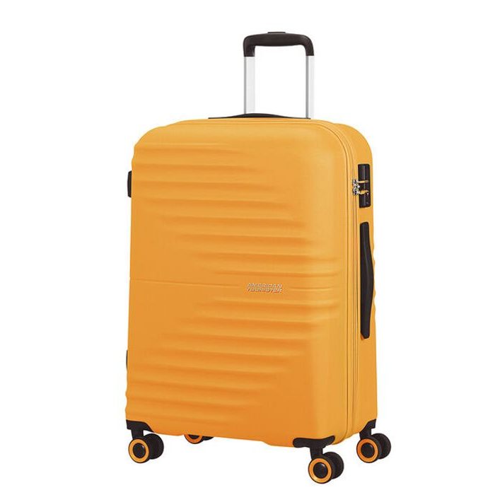 AMERICAN TOURISTER, SKOŘEPINOVÝ CESTOVNÍ KUFR WAVETWISTER 63 L - SKOŘEPINOVÉ KUFRY - CESTOVNÍ KUFRY A TAŠKY